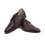 Pantofi barbati bordeaux, office, eleganti, cu siret, din piele naturala 709VIS