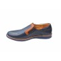 Pantofi barbati casual, din piele naturala, bleumarin, CIUCALETI SHOES, MARIOEBL