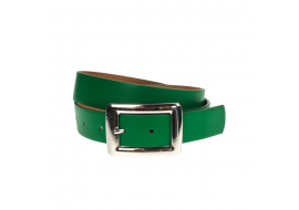 Curea dama, casual-eleganta, din piele ecologica, latime 3 cm, verde - CRD006V