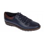 Pantofi casual barbati din piele naturala Corsa Bleumarin GKR107BL