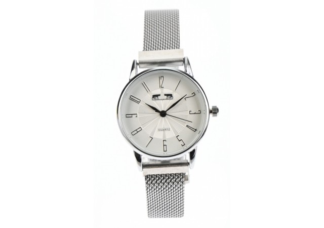 Ceas dama Matteo Ferari casual-elegant, ARGINTIU - MF172LASILVER