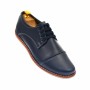 Pantofi barbati casual, din piele naturala, bleumarin  - TENBOX338T