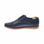 Pantofi barbati casual, din piele naturala, bleumarin  - TENBOX338T