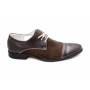 Pantofi maro barbati casual - eleganti din piele naturala 959M