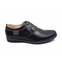 Pantofi barbati casual din piele naturala bleumarin inchis 501BOXGBL