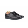 Pantofi barbati,  sport/casual,  din piele naturala, negri  - ADTIMN