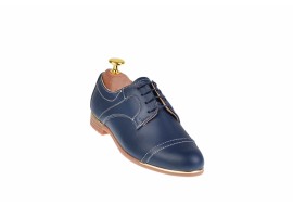 Pantofi casual pentru dama din piele naturala P995BL