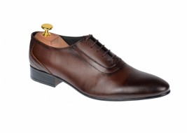 OFERTA MARIMEA    41  -  Pantofi Barbati Office, Eleganti, din Piele Naturala, Maro, CIUCALETI SHOES