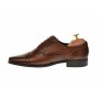 Pantofi barbati maro - eleganti din piele naturala - 217MARO