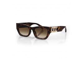 Ochelari de soare maro, pentru dama, Daniel Klein Sunglasses, DK4310-3