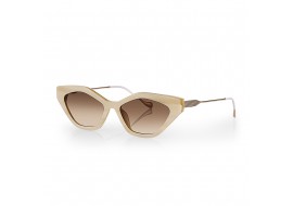 Ochelari de soare maro, pentru dama, Freelook Sunglasses, F1003-3